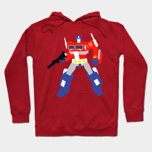 Minimalist Optimus Prime Hoodie